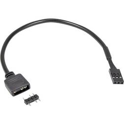 Inter-Tech Adapter 1x 3pin 5V RGB > 1x VDG-Anschluss, 20cm retail